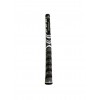 A PACK OF 10 AGXGOLF MENS MID-SIZED CORDED (MULTI-COMPOUND) GOLF GRIPS & OPTIONAL 12 TAPE STRIPS: BLACK/WHITE 